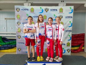 Подробнее о статье Юные пловцы успешно выступили на Кубке Татьяны Асташкиной